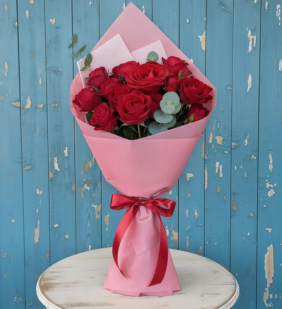 Букет цветов из: Розы в Емецк