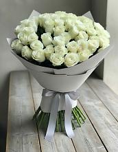 Букет 35 Белых роз в Емецк