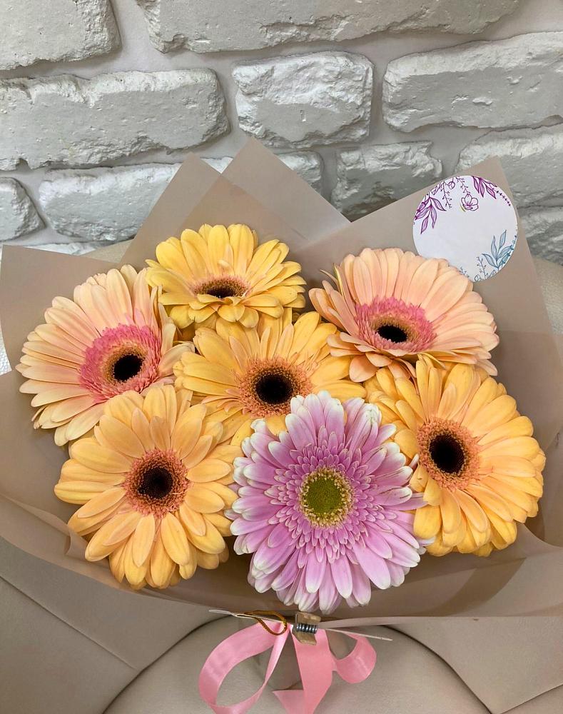 Букет цветов из: Герберы в Емецк
