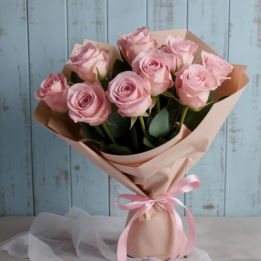 Букет цветов из: Розы в Емецк