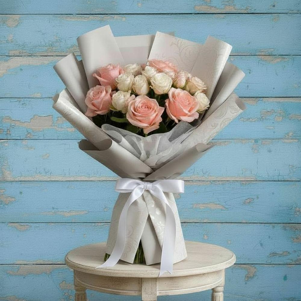 Букет цветов из: Розы в Емецк