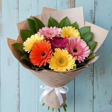 Букет цветов из:  Герберы в Емецк