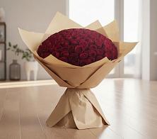 Букет 101 Красная роза в Емецк