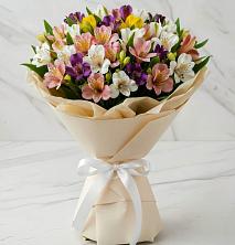 Букет цветов из:  Альстромерии в Емецк