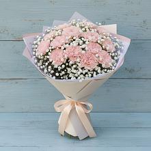 Букет цветов из:  Гвоздики в Емецк