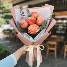 Букет цветов из:  Розы в Емецк