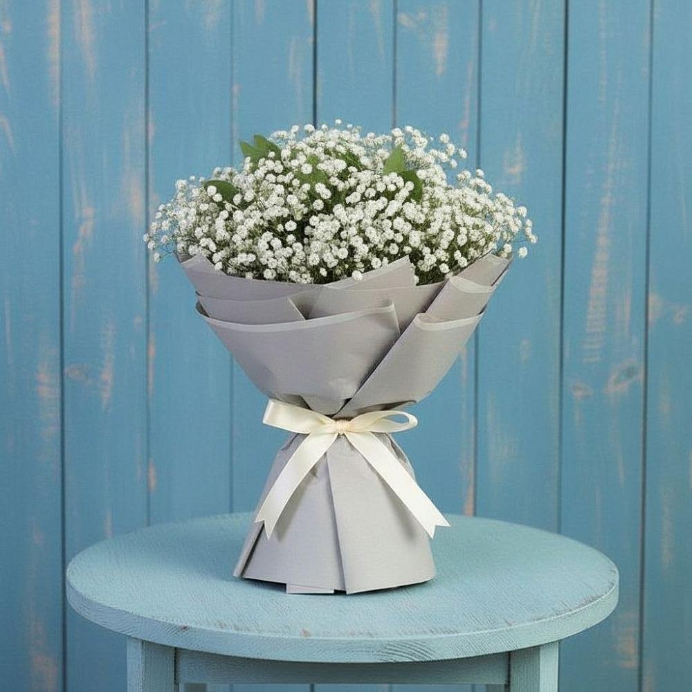 Букет цветов из: Гипсофила в Емецк