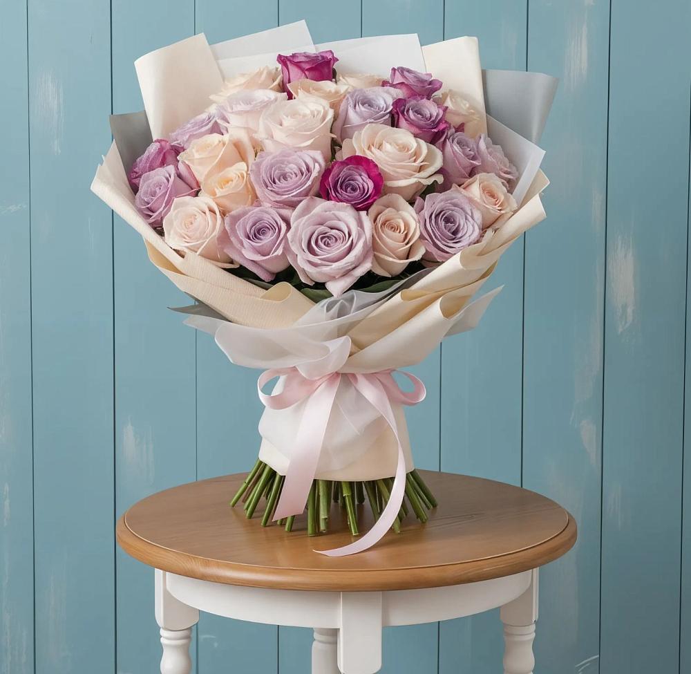 Букет цветов из: Розы в Емецк