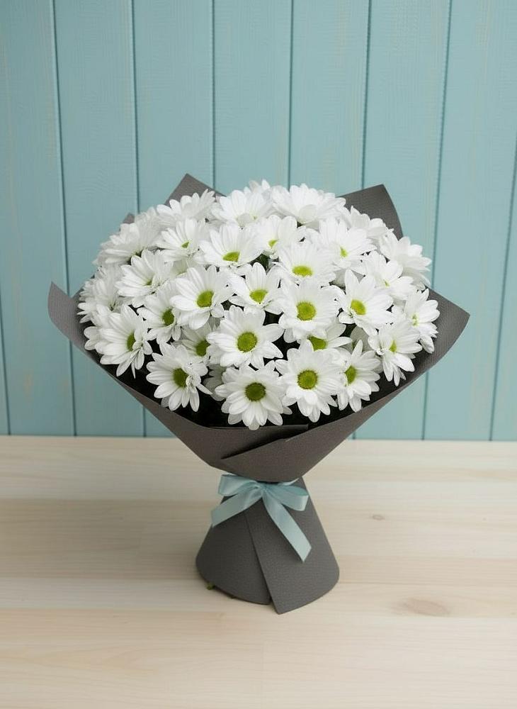 Букет цветов из: Хризантемы в Емецк