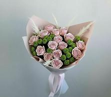 Букет цветов из:  Розы и Хризантемы в Емецк
