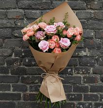 Букет цветов из:  Розы в Емецк