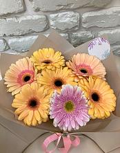 Букет цветов из:  Герберы #REPLACE_PRED# Емецк