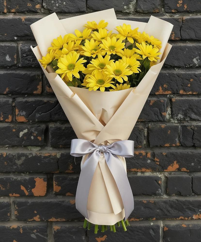 Букет цветов из: Хризантемы в Емецк