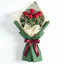 Букет цветов из:  Розы в Емецк