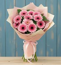 Букет цветов из:  Герберы в Емецк