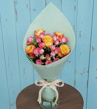 Букет цветов из:  Розы в Емецк